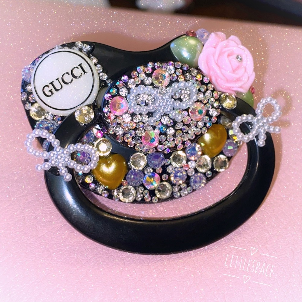 Adult Fancy Deco Paci 💎 Pacifier - Picture 7 of 7